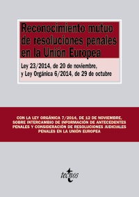 Reconocimiento mutuo de resoluciones penales en la Unión Europea